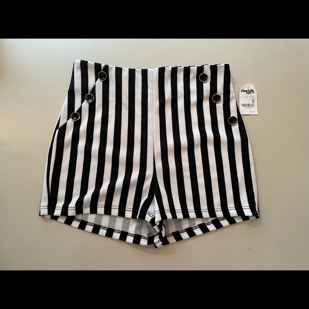 Charlotte Russe Striped Shorts